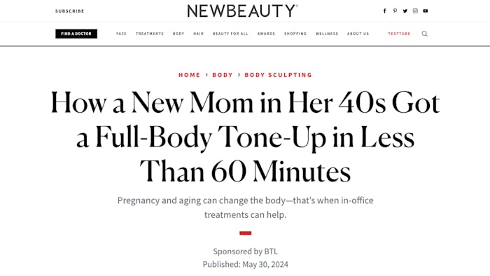 How a New Mom in Her 40s Got a Full-Body Tone-Up in Less Than 60 Minutes