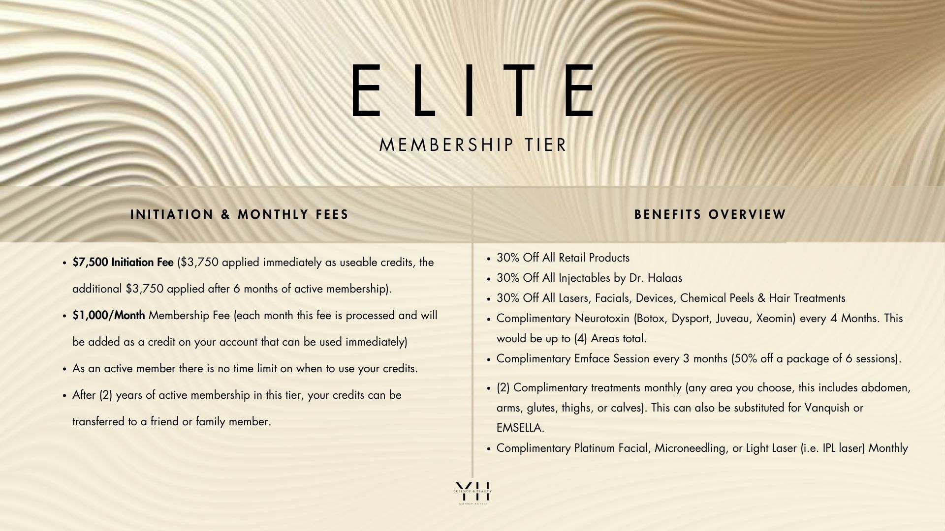 Elite Membership tier