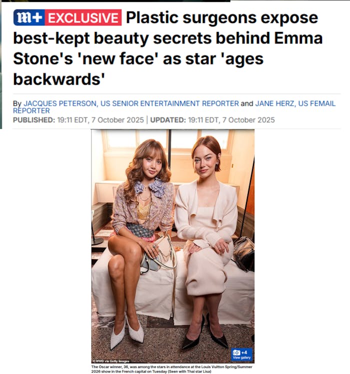 Dr. Halaas featured in DailyMail UK Article on Emma Stone's 