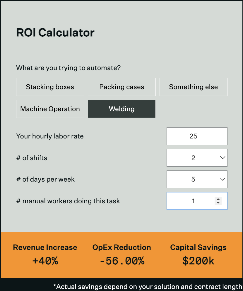 Robot Welder Benefits