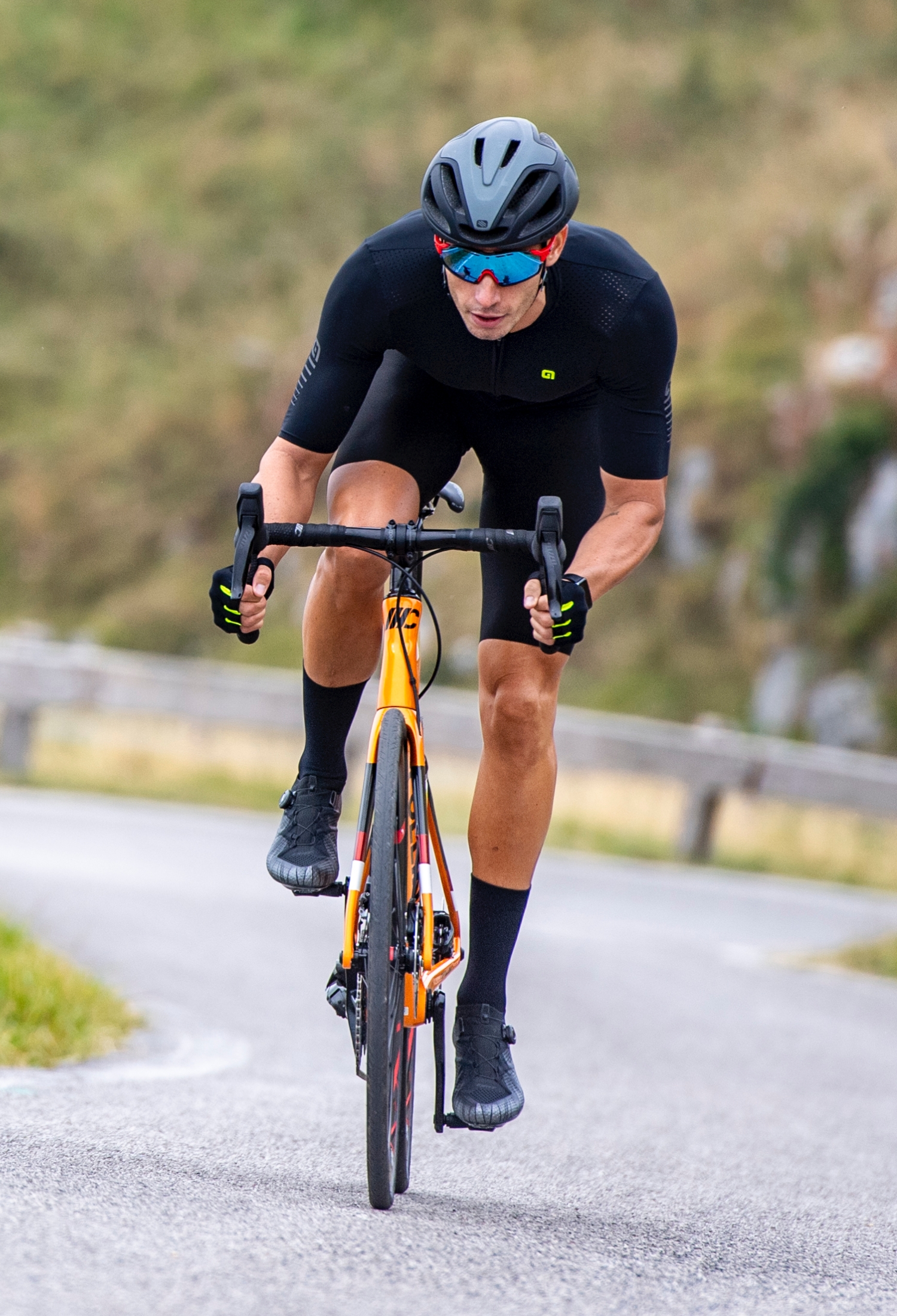 Men's Cycling Jersey & Bib Pants Set Long Sleeve Road Bike Racing Kit Clothing 