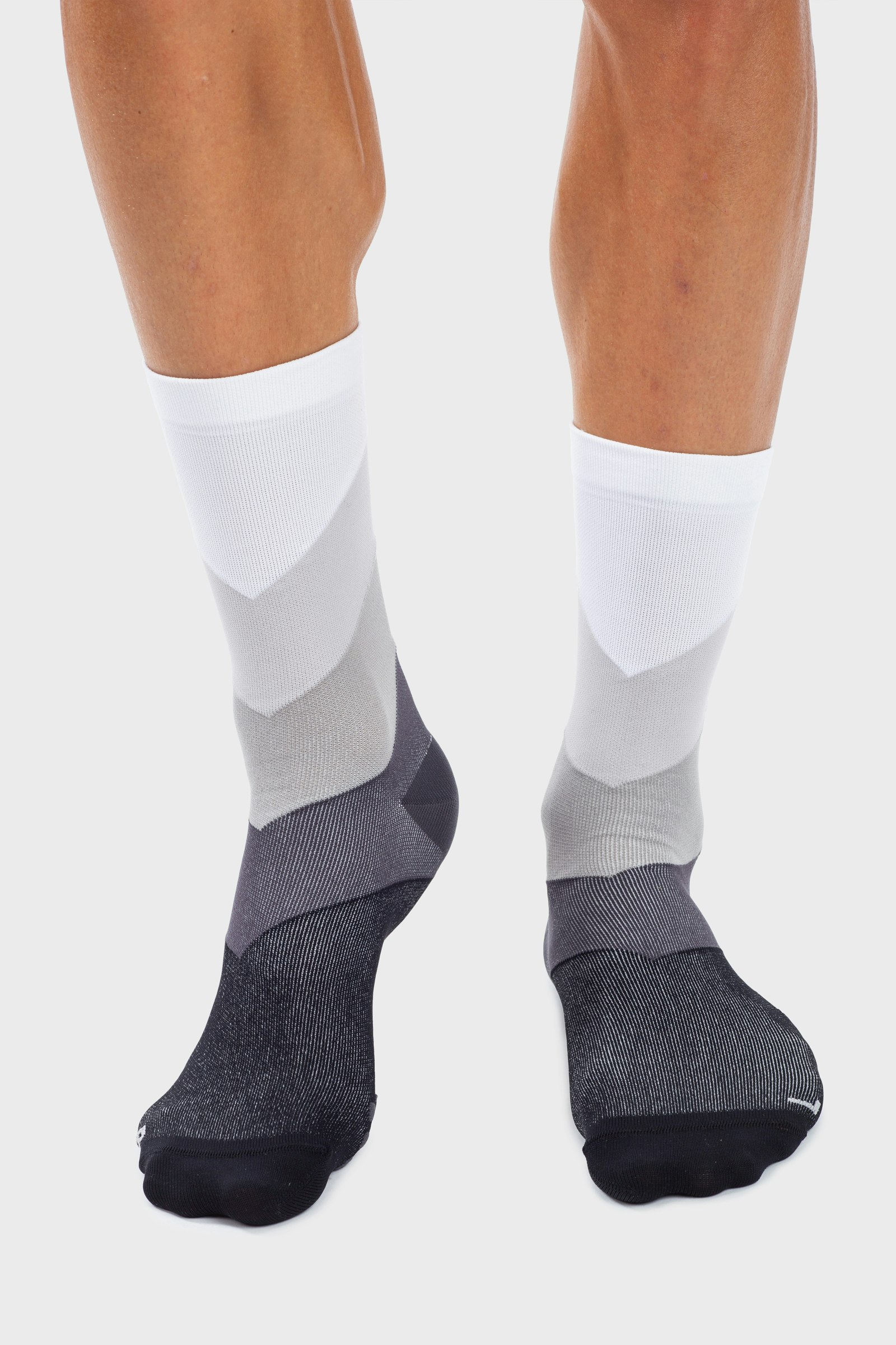 DIAGONAL DIGITOPRESS SOCK 16CM Gray