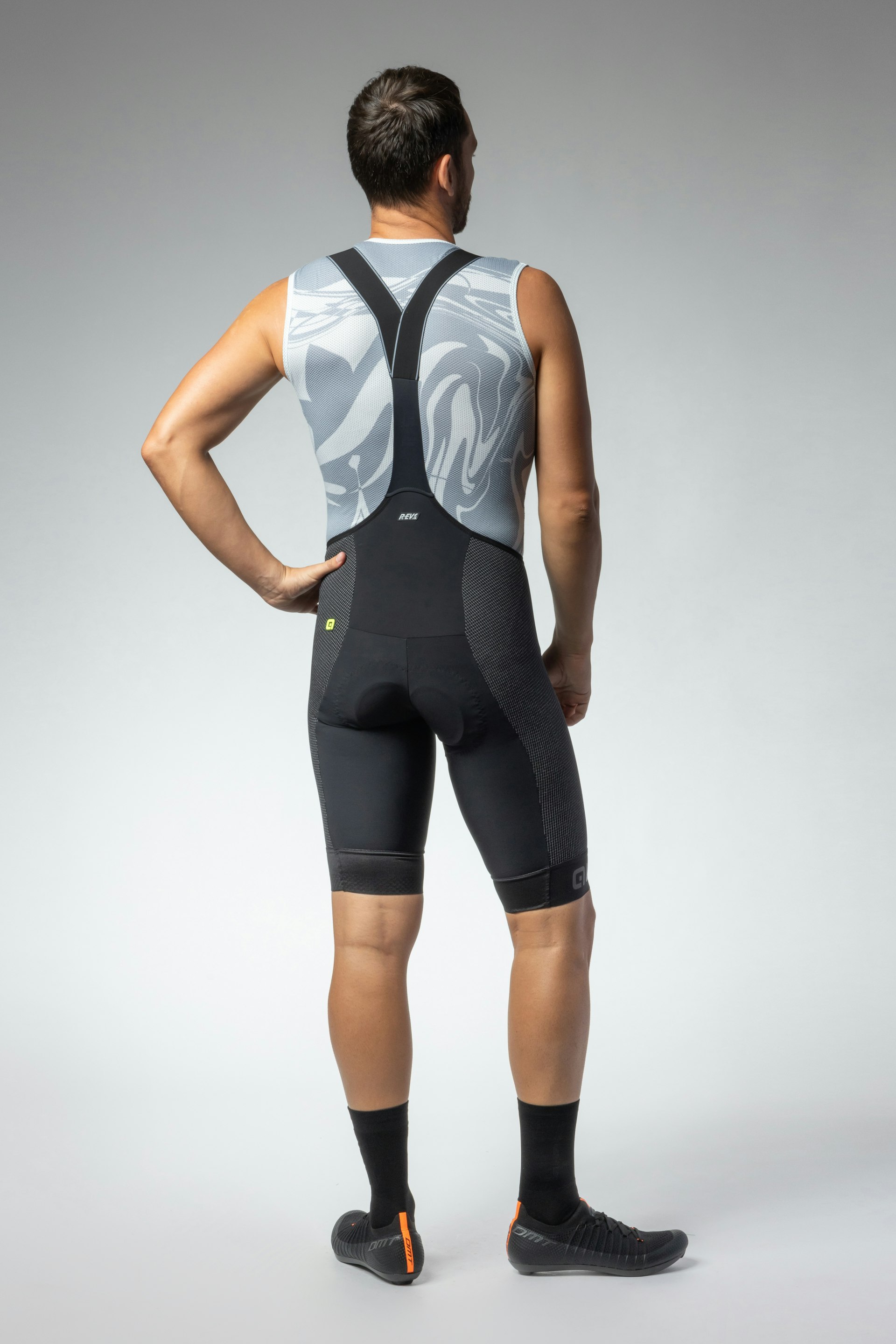 Alé Cycling R-ev1 PRO Race Strong - Pantaloni da Uomo, Taglia S, Nero, S Alé Cycling R-ev1 PRO Race Strong - Pantaloni da Uomo, Taglia S, Nero, S