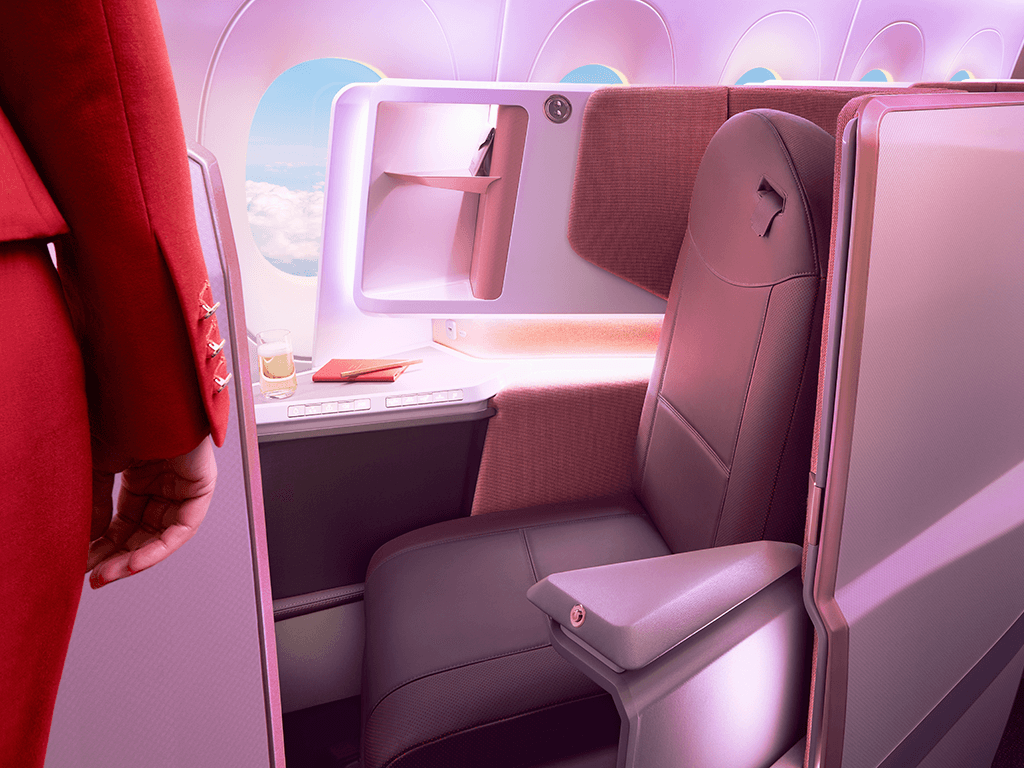 Virgin atlatnic upper class