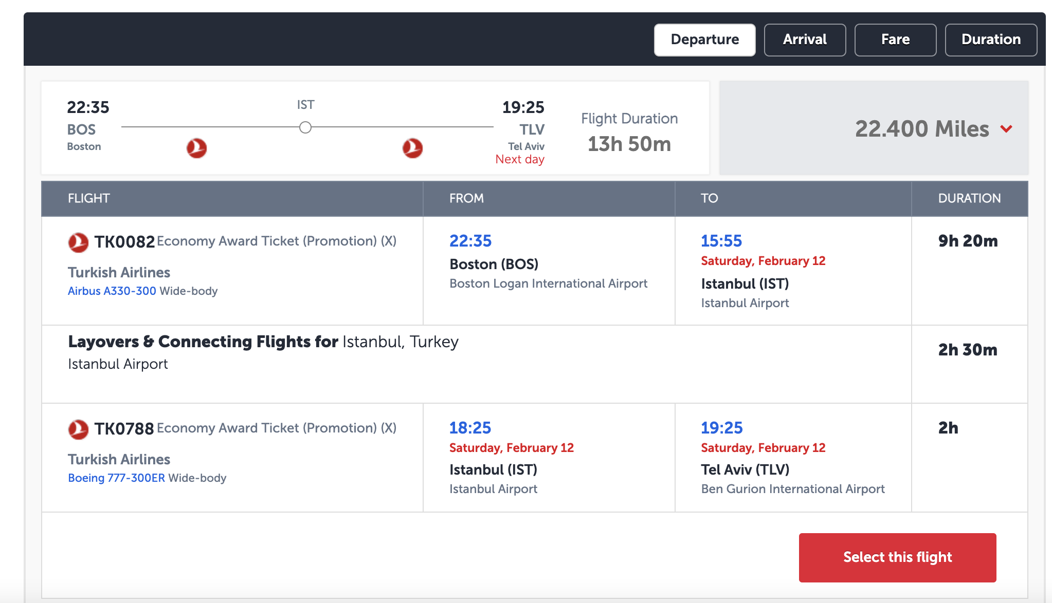Book Business Class to Europe for 31,500 Bilt Points