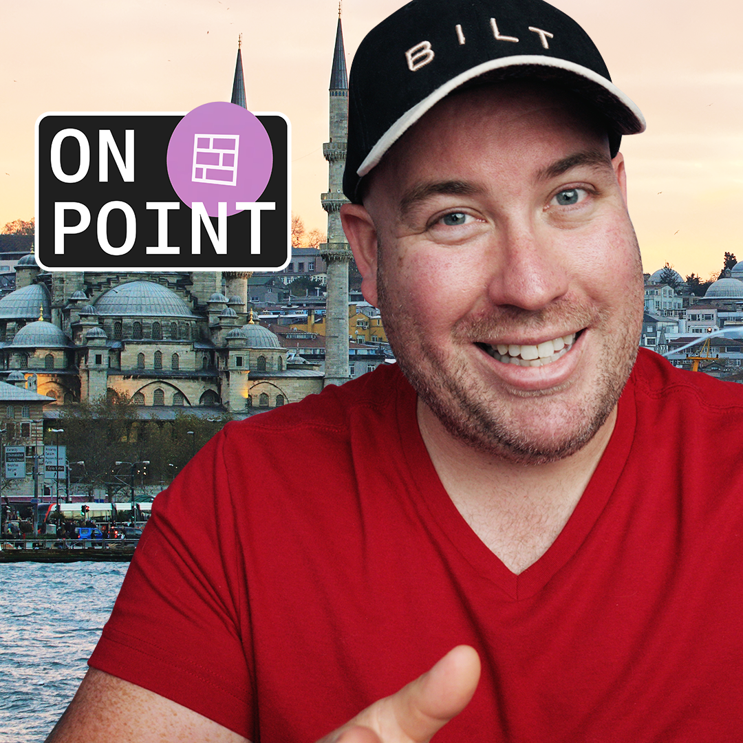 Richard Kerr with Istanbul in background