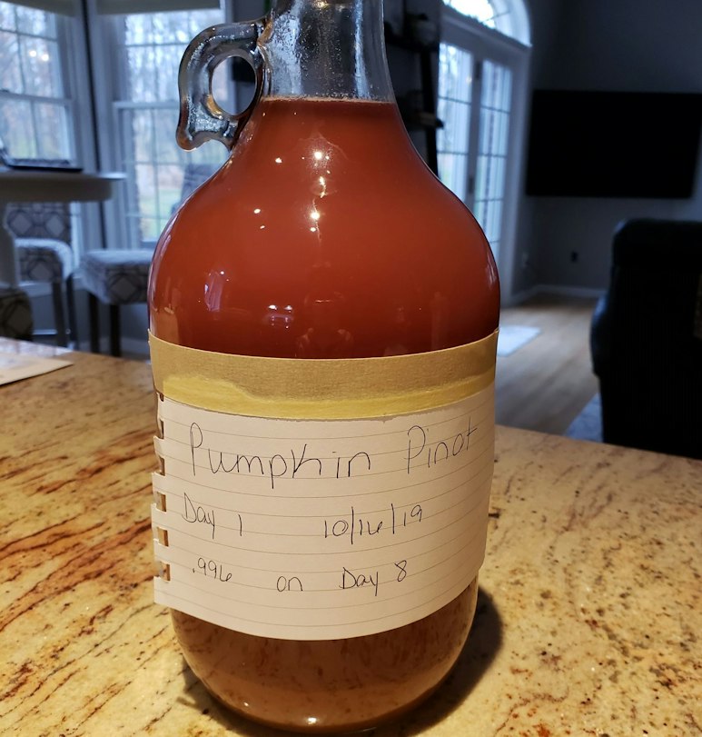 Cover Image for Pumpkin Pinot Noir