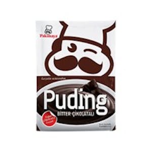 Bitter Çikolatalı Puding 