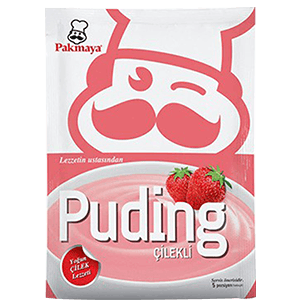 Çilekli Puding