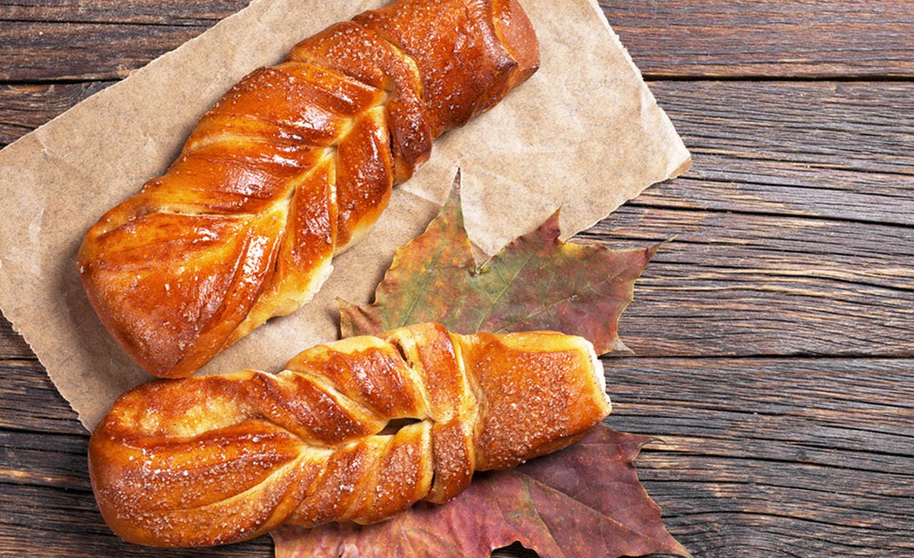 örgü şeklinde poğaça şekli