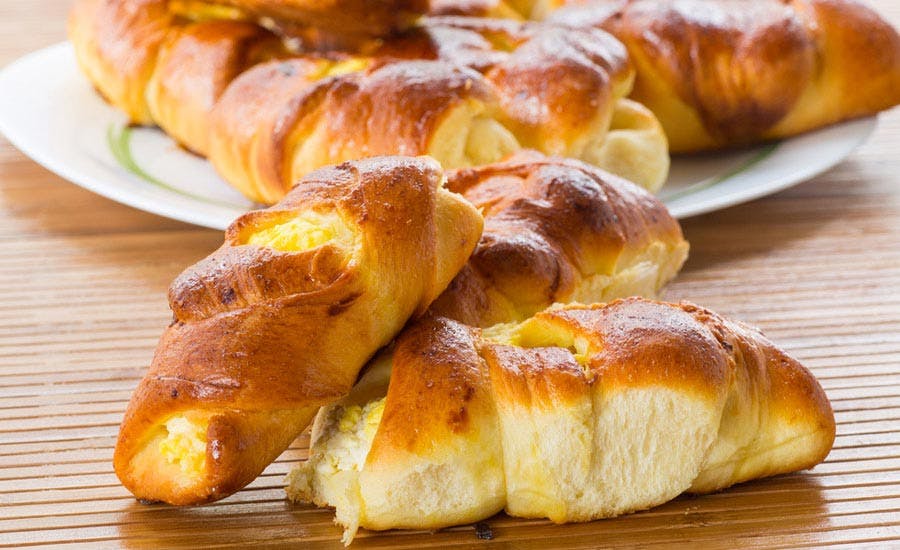 istiridye şeklinde poğaça