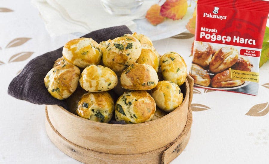 ıspanaklı mini poğaça 