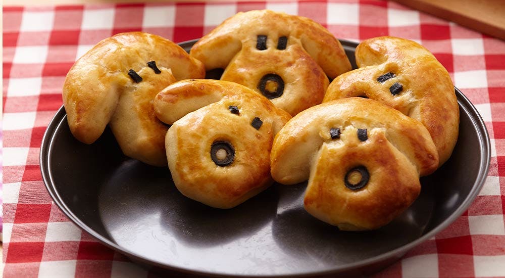 zeytinli mini poğaçalar