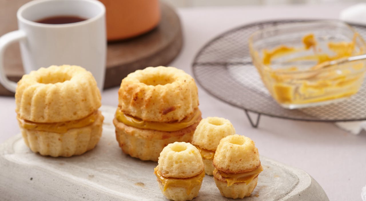 balkabağı püreli kekler