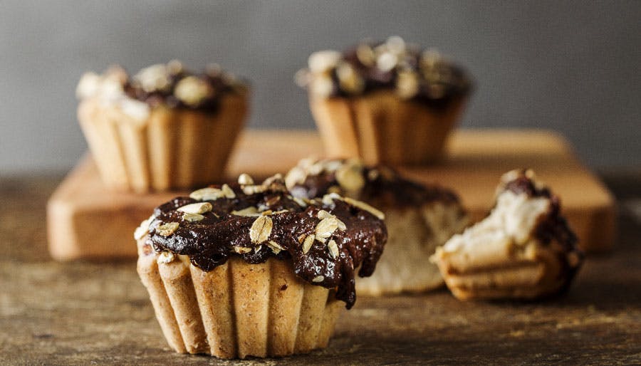çikolatalı ve kestane püreli kıbrıs çöreği