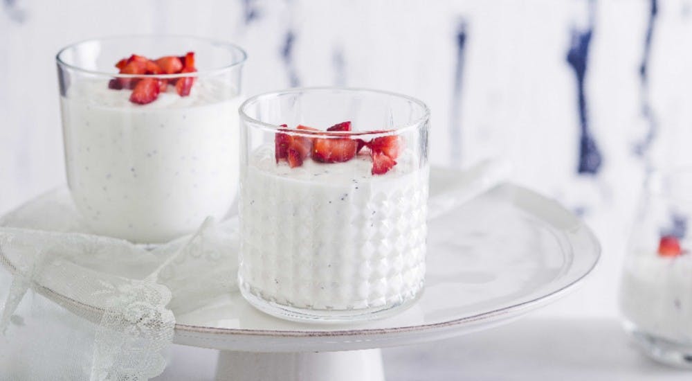 haşhaşlı panna cotta