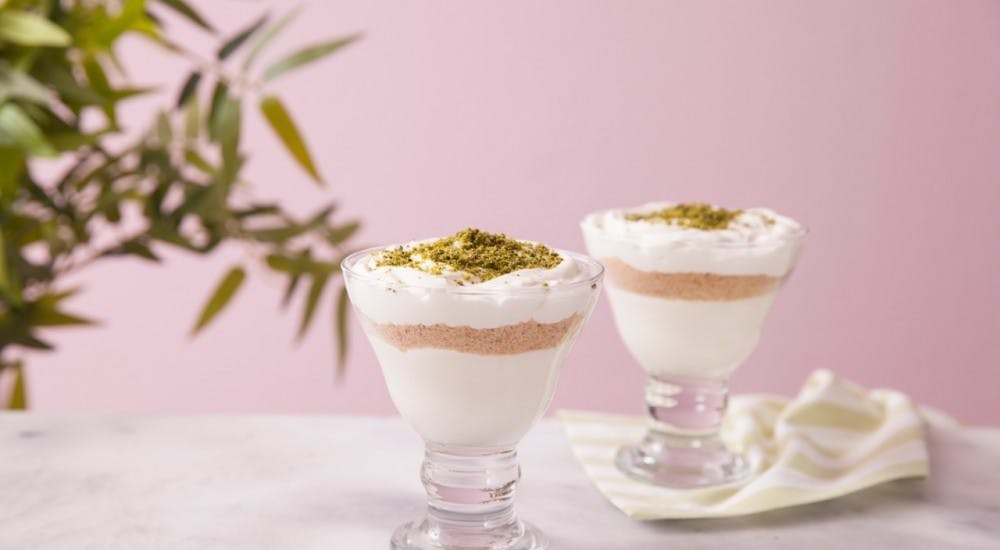 antep fıstıklı ve muzlu tatlı