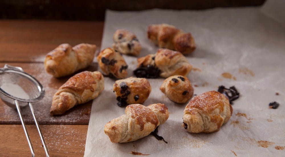 milföylü çikolata lokmaları