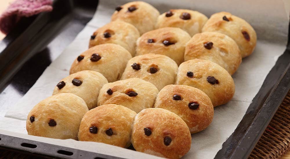 parça çikolatalı ekmek