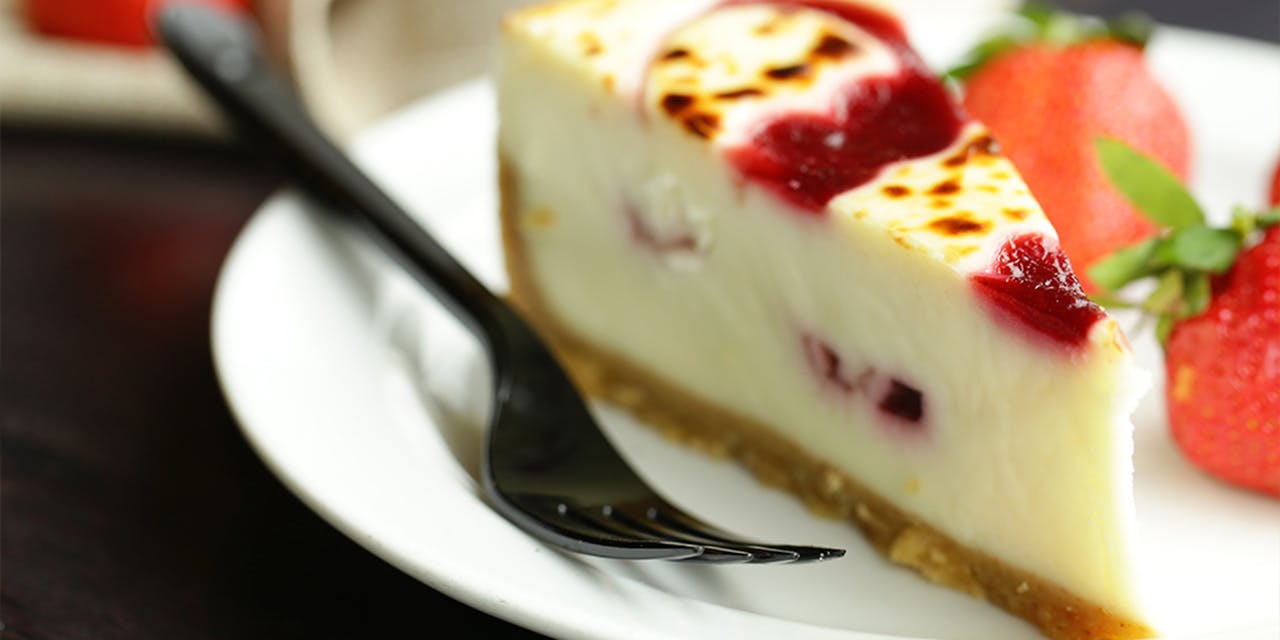Ahududulu cheesecake