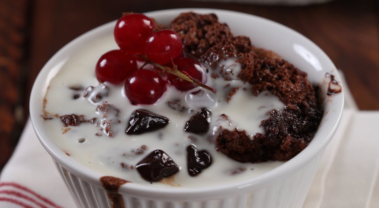 parça çikolatalı sufle