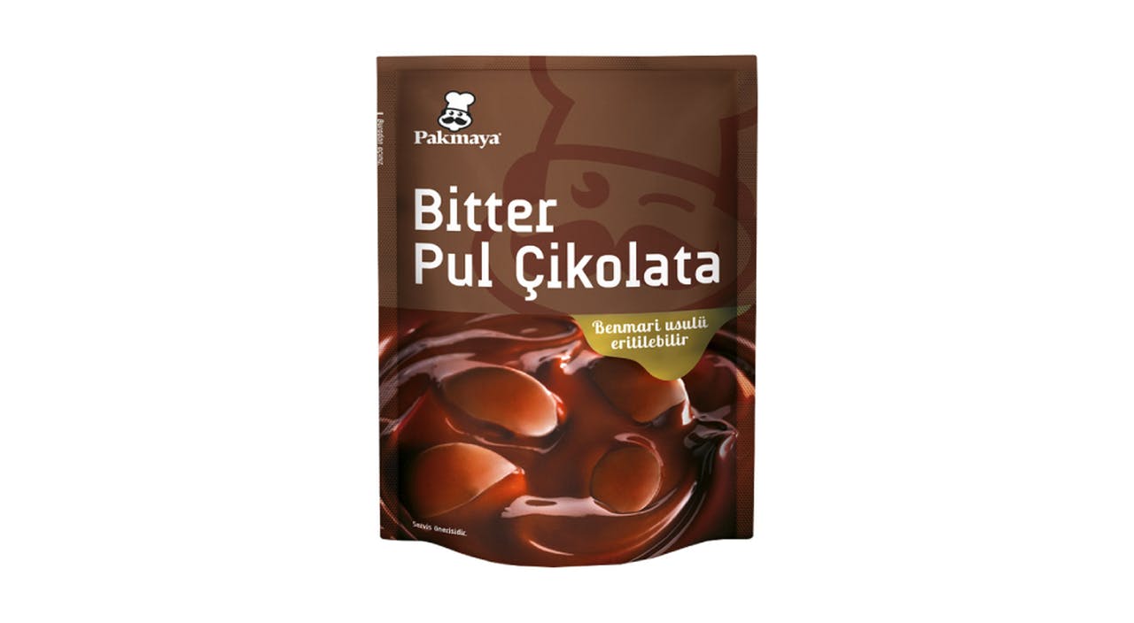 Pakmaya Bitter Pul Çikolata