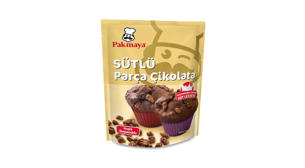 Pakmaya Sütlü Parça Çikolata
