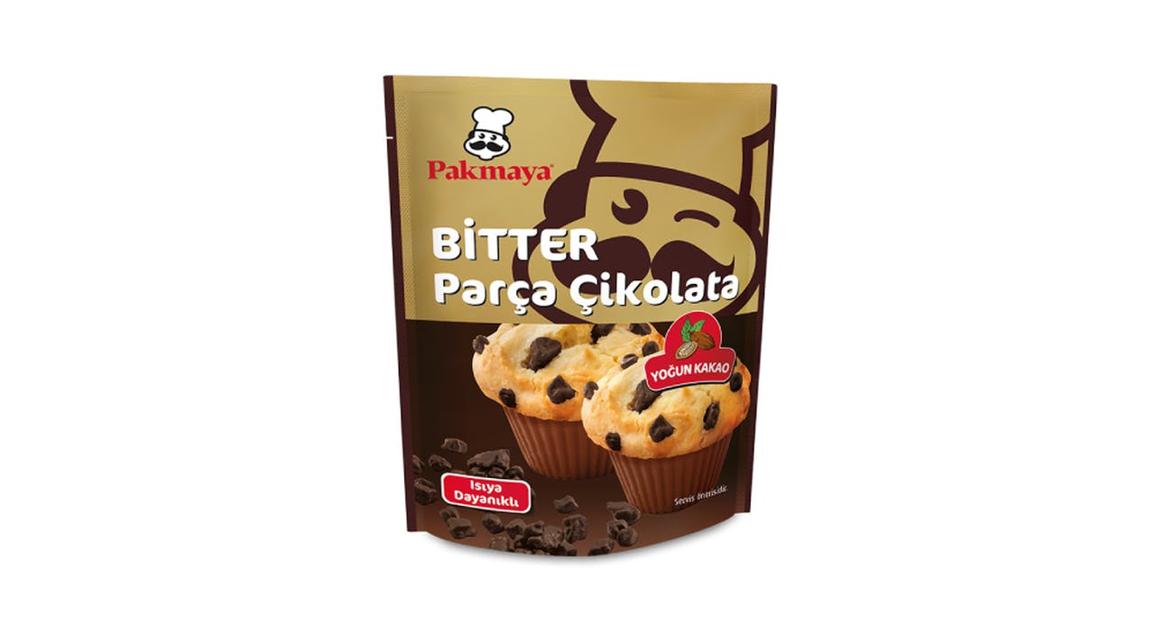 Pakmaya Bitter Parça Çikolata