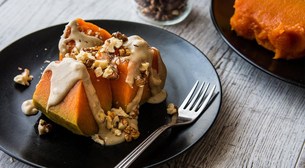 tahinli cevizli kabak tatlısı