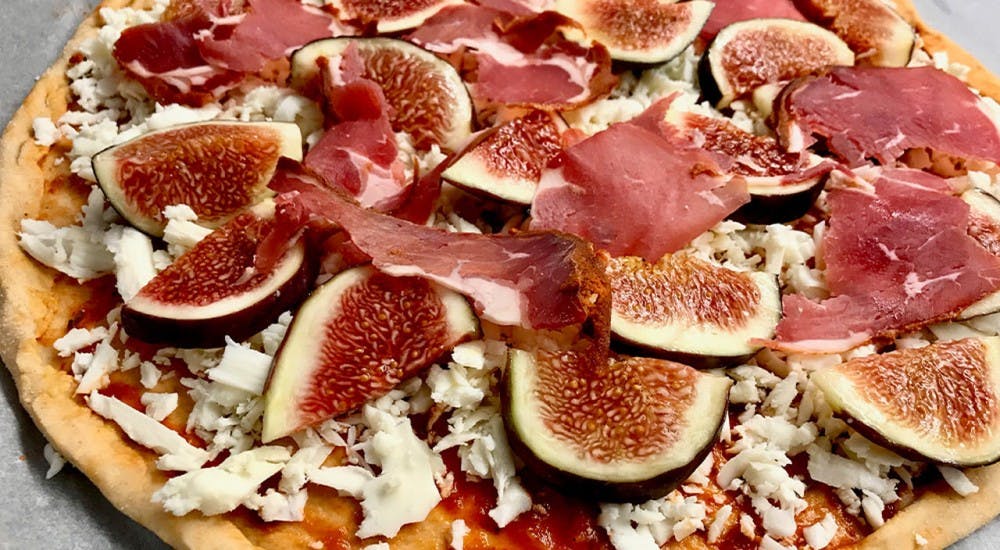 incirli pastırmalı pizza