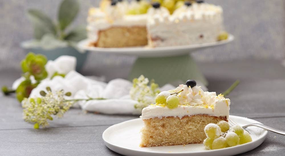 Üzümlü ve File Bademli Kek