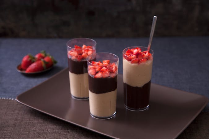 Türk Kahveli ve Çikolatalı Puding Tarifi