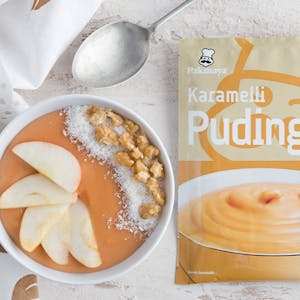 Elmalı ve Cevizli Karamelli Puding Tarifi