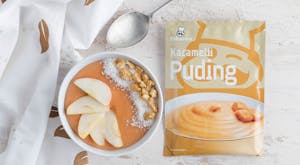 Elmalı ve Cevizli Karamelli Puding Tarifi