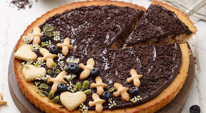 Bol Çikolatalı Tart Kek Tarifi