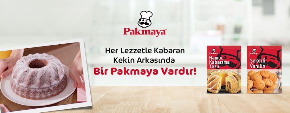 Her Lezzetle Kabaran Kekin Arkasında Bir Pakmaya Vardır!