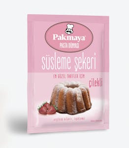 Çilekli Süsleme Şekeri