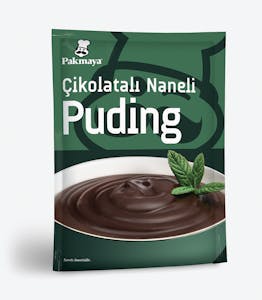 Çikolatalı Naneli Puding