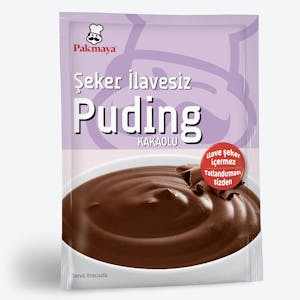 Şeker İlavesiz Kakaolu Puding