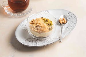Damla Sakızlı Kadayıflı Muhallebi Tarifi