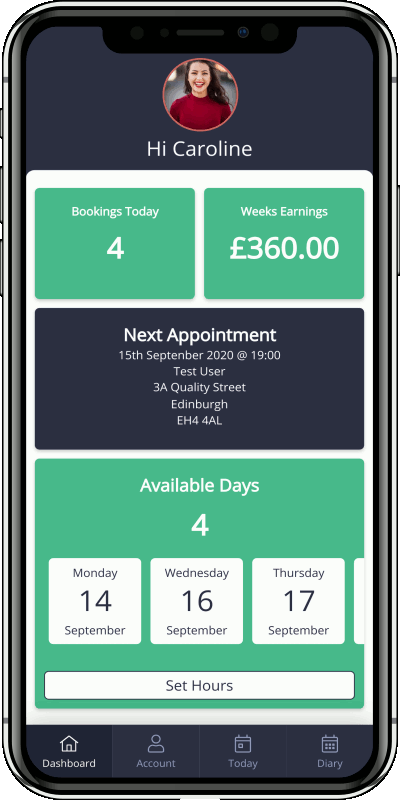 LCT Pro App Dashboard