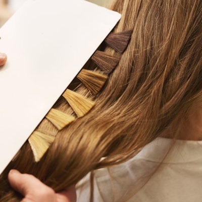 Hair colouring consultation