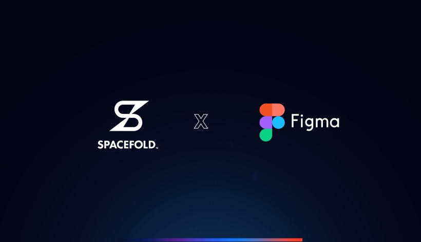 Spacefold and Figma logos