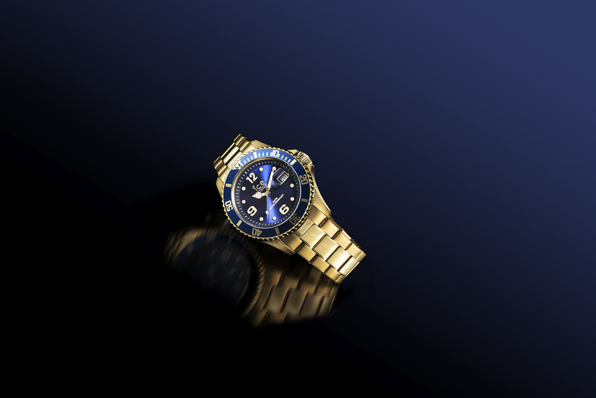 Ice steel 2025 gold blue