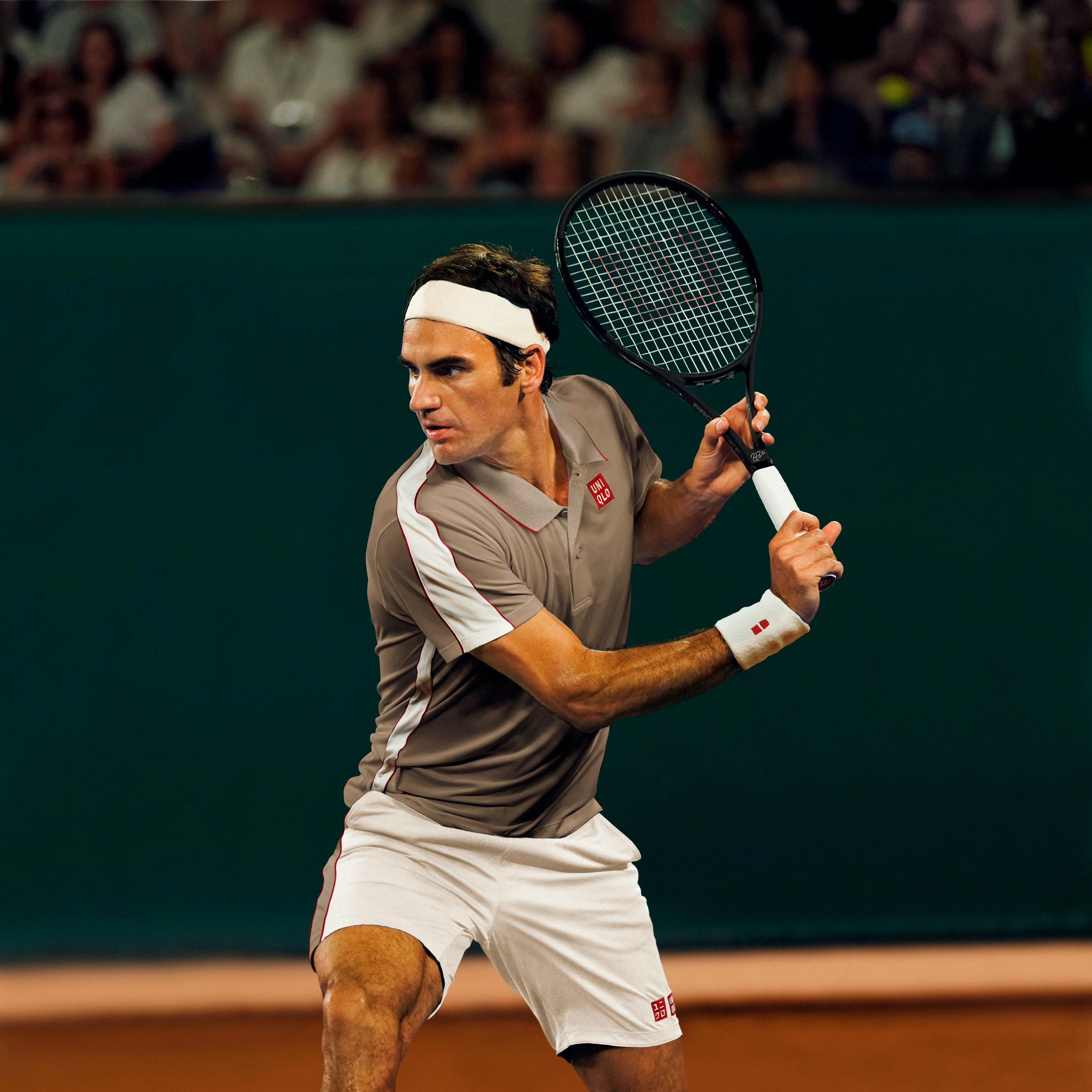 Veste Uniqlo Federer Nishikori Noir – Taille S (JPN M), Tennis, Neuve Avec étiquette