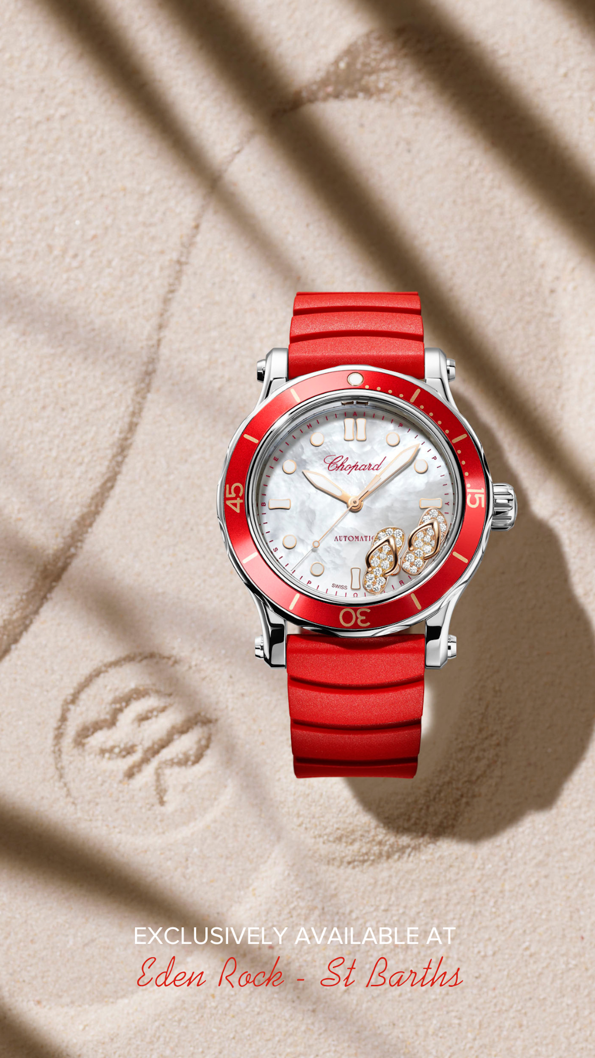 Happy Ocean Eden Rock - St Barths : Chopard sous le soleil des Caraïbes