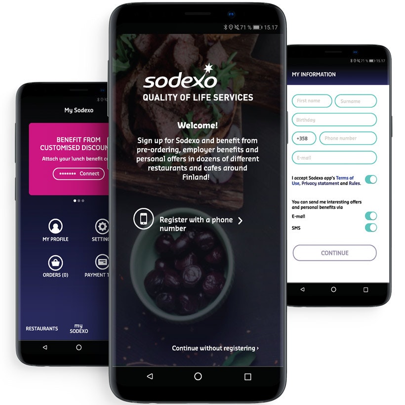 MySodexo -app • Yonoton MySodexo -app • Yonoton