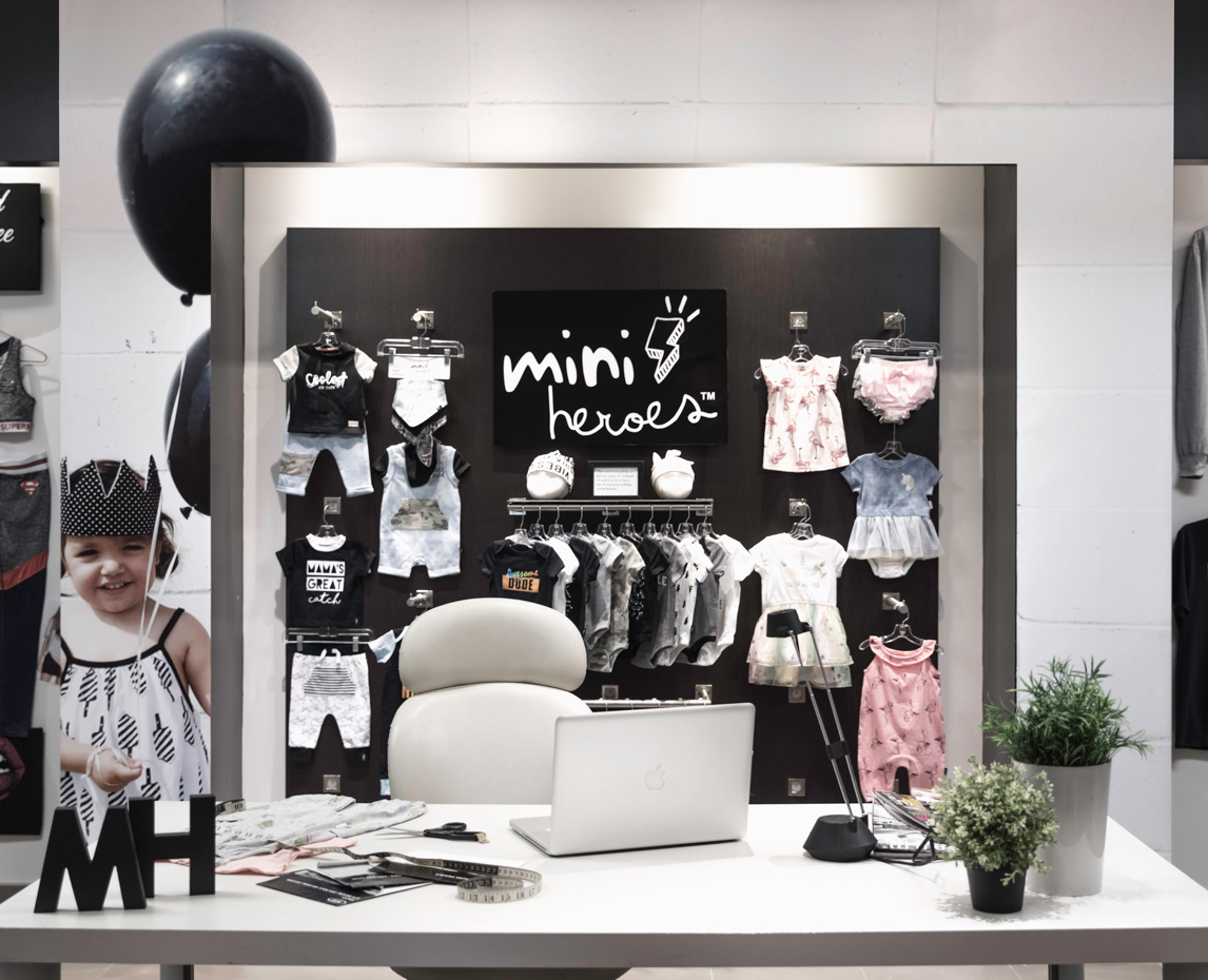 Mini heroes baby clearance clothing