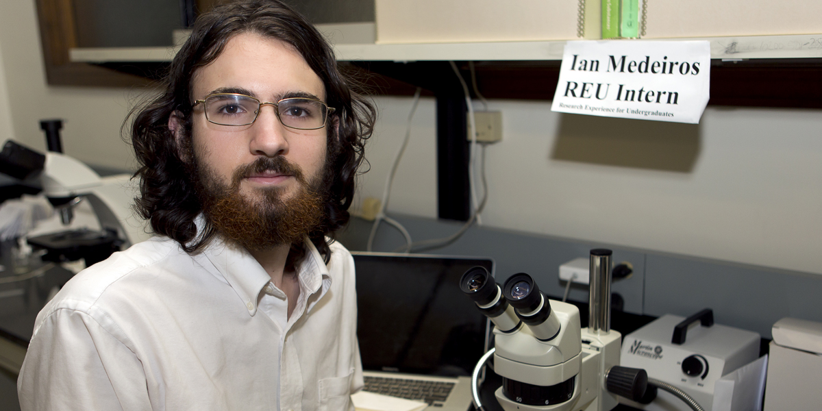 2014 REU Intern Ian Medeiros