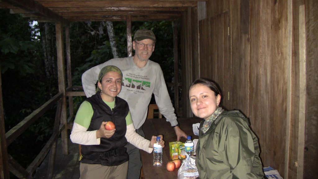 part of our field team at WildSumaco Reserve
